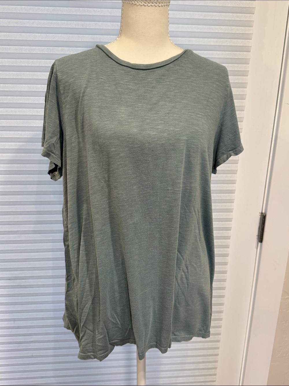 Marine Layer Washed Sage Short-Sleeve Crew Tee 0029
